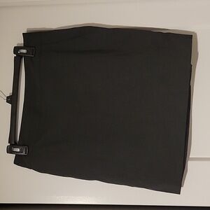 womens dark gray pencil skirt size 6p